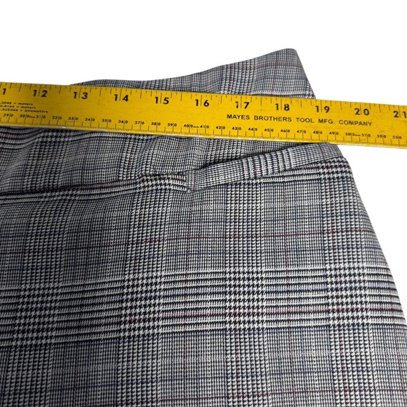 Lane Bryant The Allie Plaid Wide Leg Career Trouser Pants Size 16 - Picture 6 of 8